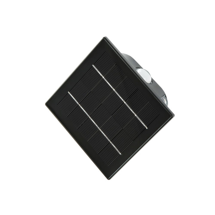 Immax 08487L Outdoor Solar LED Wall Light with Light Sensor, 2W