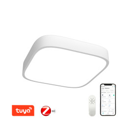 Immax NEO RECUADRO Smart Ceiling Light 80cm 67W Black Zigbee 3.0