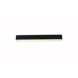 Immax NEO CANTO Smart ceiling light 90x15cm 50W black Zigbee 3.0