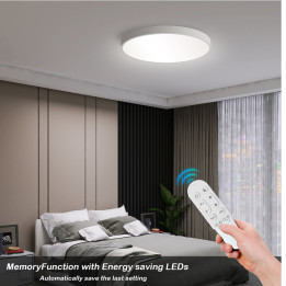 Immax NEO LITE SEMPLICI Smart Ceiling Light White 50cm 48W 3468lm Tuya WiFi BEACON 07252L