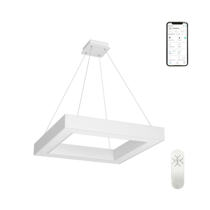 Immax NEO CANTO Smart Ceiling/Wall Light 80x80cm 60W White Zigbee 3.0
