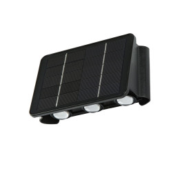 Immax 08491L WALL-5 Outdoor Solar LED Wall Light, 2W, IP54