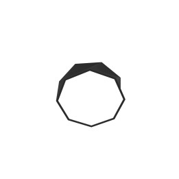 Immax NEO DIAMANTE Smart Ceiling Light 40cm 31W 1850lm Black Zigbee 3.0