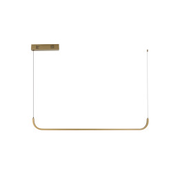 Immax NEO PATTINI Smart Pendant Luminaire 120cm 26W 1820lm Gold Zigbee 3.0