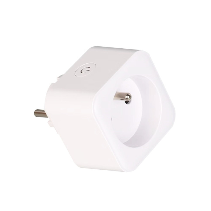 Immax NEO LITE Smart indoor socket v3 with pin, type E, Zigbee 07786L