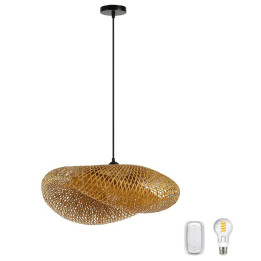 Immax BOHO HILO-COMPLET 60cm Ceiling Light with Smart Bulb and Remote Control 08269-S