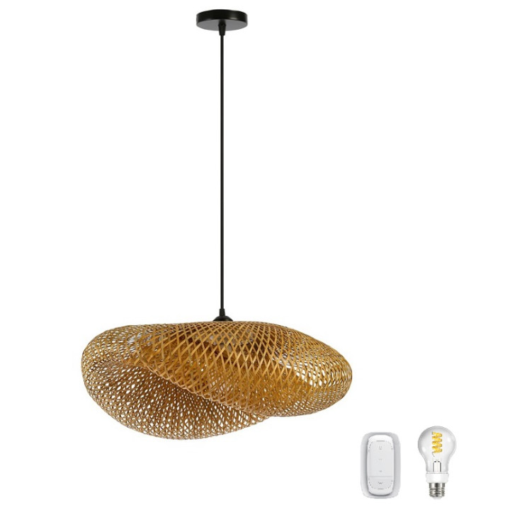 Immax BOHO HILO-COMPLET 60cm Ceiling Light with Smart Bulb and Remote Control 08269-S