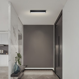 Immax NEO LITE LUNGO Smart Ceiling Light BLACK 58cm 20W 1520lm Tuya WiFi BEACON