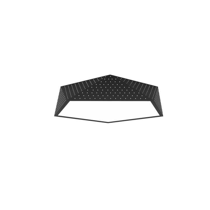 Immax NEO BRILIANT Smart Ceiling Light 60cm, 45W 3220lm Black Zigbee 3.0