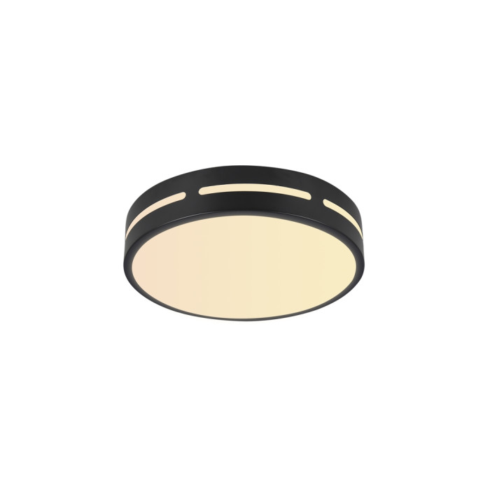 Immax NEO LITE PERFECTO Smart Ceiling Light 40cm 24W Black Tuya Wi-Fi