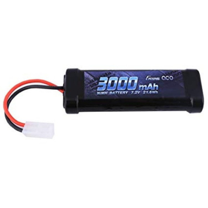 Gens ace B-3000-7.2V-NiMH-Tam 3000mAh 7.2V NiMH Tamiya Battery Pack