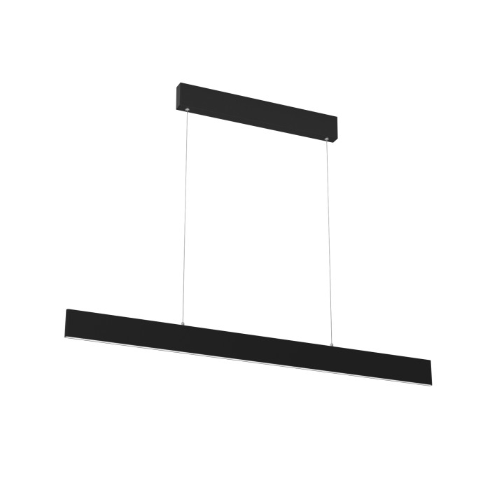 Immax NEO LISTON Smart Pendant Light 118cm 18W Black Zigbee 07076L