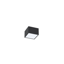 Immax NEO CANTO Smart Ceiling Light 15x15cm 12W Black Zigbee 3.0