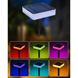 Immax NEO LITE Smart Solar Light SQUARE RGB IP65 Bluetooth Tuya 07911L