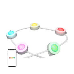 Lepro E1-60-EU Smart Outdoor Light String 60 LEDs RGB+CCT 36W IP65