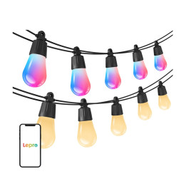 LEPRO ZB1-15-EU Wi-Fi String Lights, 15 m