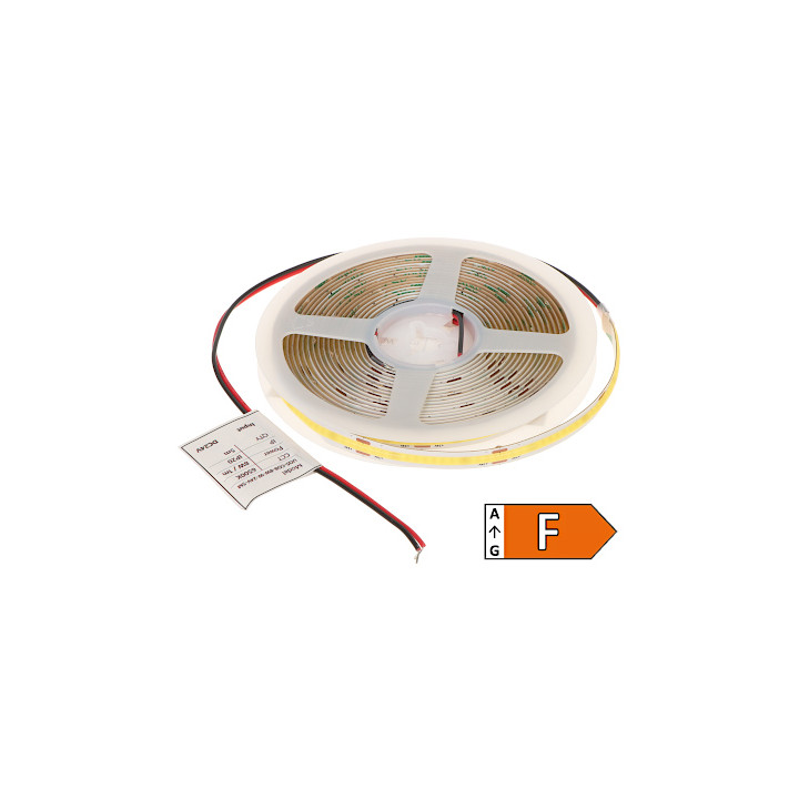 MW Lighting LED-COB-24V/8W-CW/5M COB LED Strip 24V 8W/m 6500K Cool White 5m