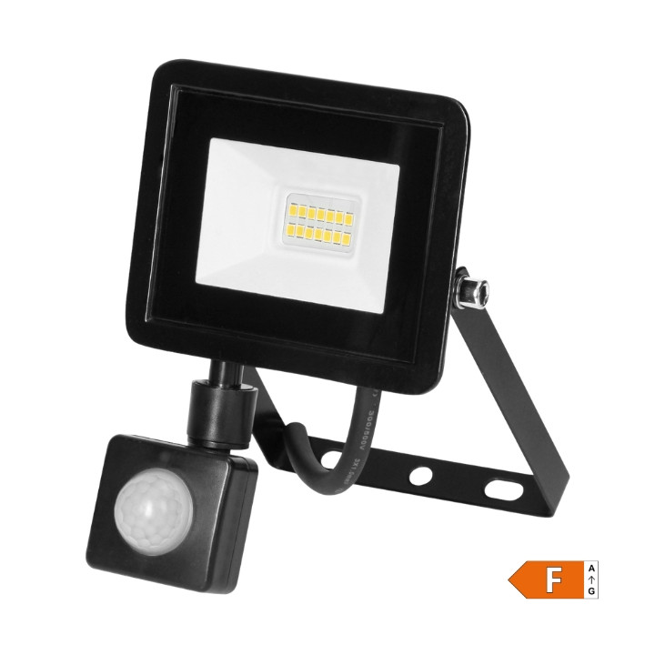 ORNO FL/R-9 LED Floodlight with Motion Sensor, IP44, 230V, Outdoor Security Light