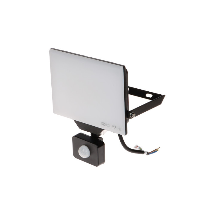 ORNO AD-NL-6465BLR4 LED Floodlight with Motion Sensor, IP44, 230V, 6500K Cool White