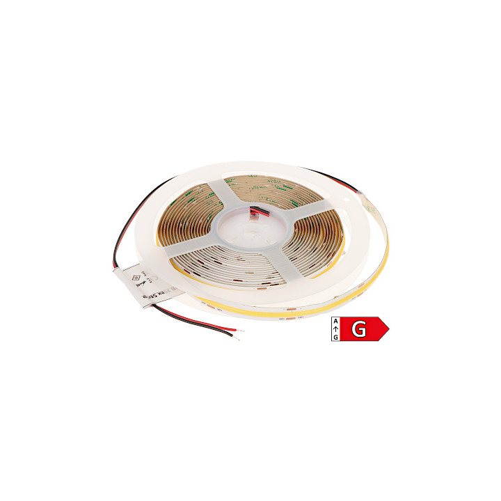 MW Lighting LED-COB-24V/12W-WW/5M COB LED Strip 24V 12W 5m Warm White 3000K