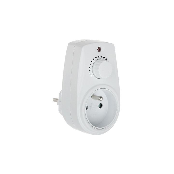 ORNO OR-AE-13114 Rotary Dimmer 230V for Incandescent & LED Lamps, White