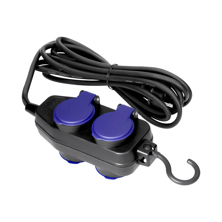 ORNO OR-AE-13299/10M Power Distribution Block 4 Outlets IP44 10m Cable