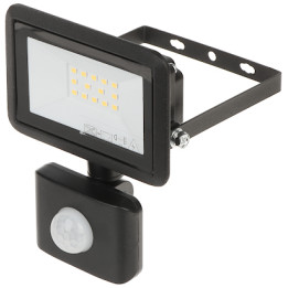 ORNO AD-NL-6252BLR4 LED Floodlight with Motion Sensor, IP44, 20W, 230V, Outdoor Security Light