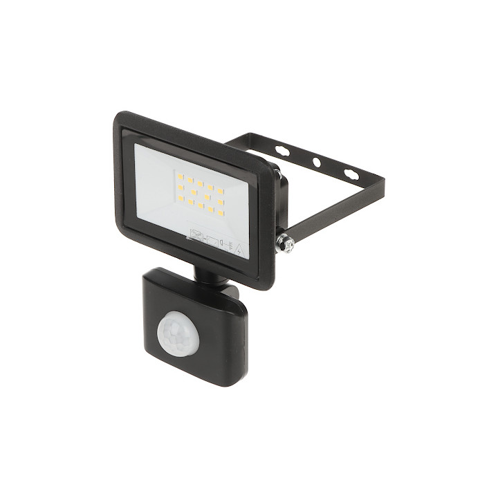 ORNO AD-NL-6252BLR4 LED Floodlight with Motion Sensor, IP44, 20W, 230V, Outdoor Security Light