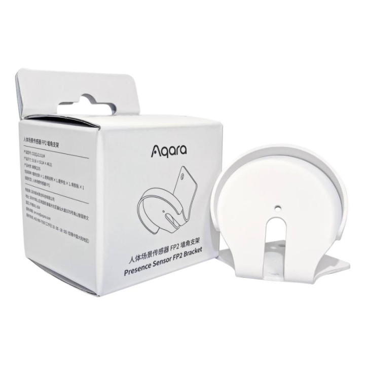 Aqara FP2 Soporte Angular para Sensor de Presencia - Soporte de Pared, Blanco, Compatible con Aqara FP2