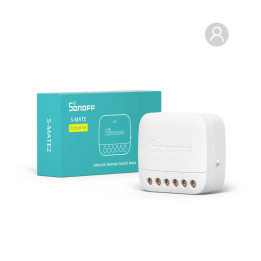 Sonoff S-MATE2 Interruptor de pared WiFi inteligente (sin neutro)