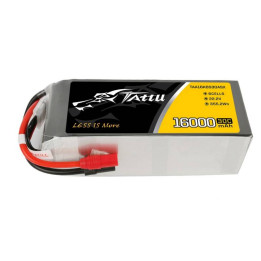 Tattu TAA16K6S30ASX 16000mAh 22.2V 30C 6S1P LiPo Battery with AS150+XT150
