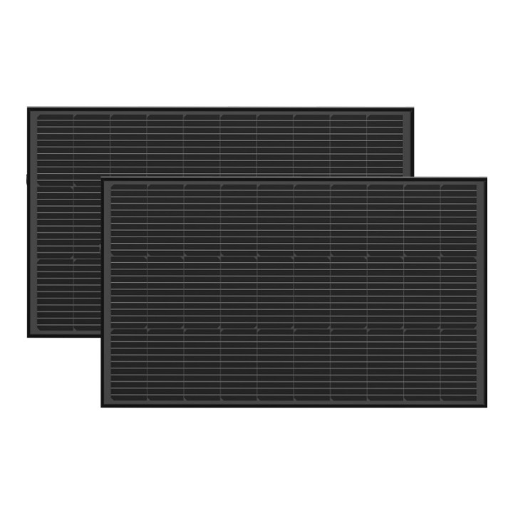 EcoFlow 100W Rigid Photovoltaic Panel Set (2-Pack) 5006101005