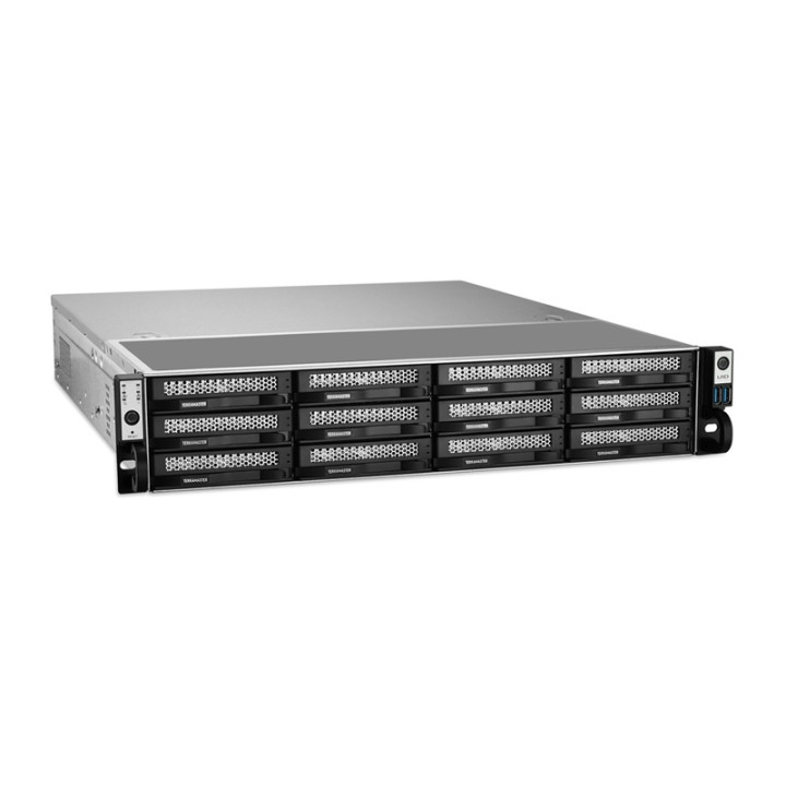 Файловый сервер NAS TERRAMASTER U12-500 Plus, Intel Core i7-1255U, 16 ГБ ОЗУ, 12 отсеков