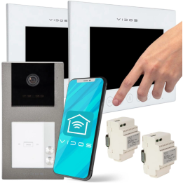 VIDOS VIDEODOMOFON X 2xM11W-X/S11-2
