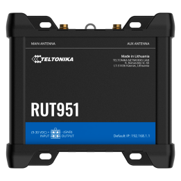 Маршрутизатор TELTONIKA TK-RUT951-POE+ с Wi-Fi 4/N, 100 Мбит/с, поддержка PoE