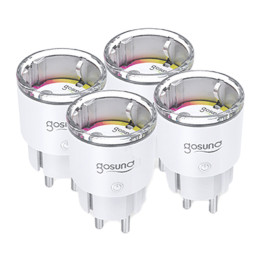 Gosund EP2-Z ZigBee Smart Socket (Four-Pack) 10A
