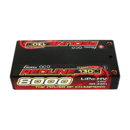 Gens ace GEA80001S13D4 LiPo Battery 8000mAh 3.8V 1S2P 130C
