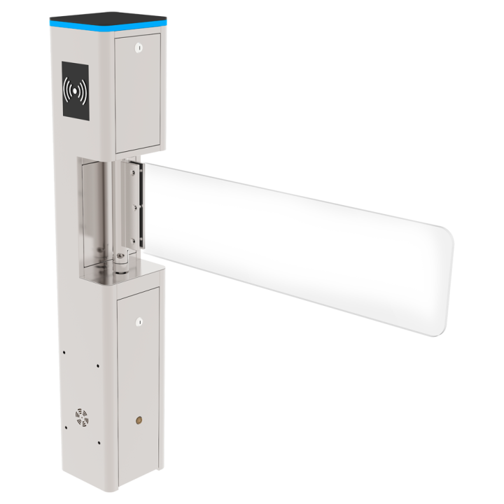 ZKTECO ZK-TS-SBT2000S-N-SS-800 скоростные ворота, нержавеющая сталь, проход 800 мм, двунаправленные