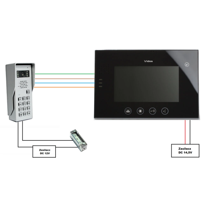 VIDOS M670B / S50D video intercom