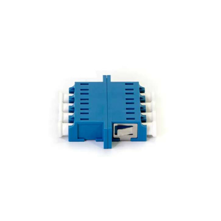 Adaptateur fibre optique quadruple monomode LC/UPC (montage SC)