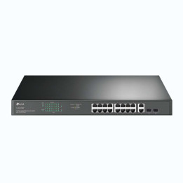 TP-Link :: TL-SG1218MP PoE non géré, 18xGbps, 16x PoE+
