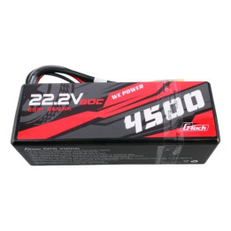 Gens ace G-Tech 4500mAh 6S1P 22.2V 60C HardCase RC car LiPo Battery GEA456S60X9GT