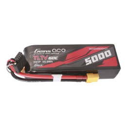 Gens ace G-Tech 5000mAh 11.1V 60C 3S1P LiPo Battery with XT60 Plug