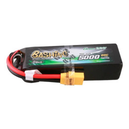 Gens ace G-Tech 5000mAh 14.8V 4S1P 60C Lipo Battery with XT90 Plug - Bashing Series GEA504S60X9GT