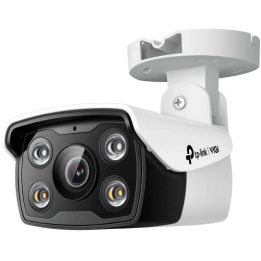 TP-Link VIGI C340(6mm) Outdoor Bullet IP Camera with 6mm Fixed Lens, 4MP, PoE, Night Vision