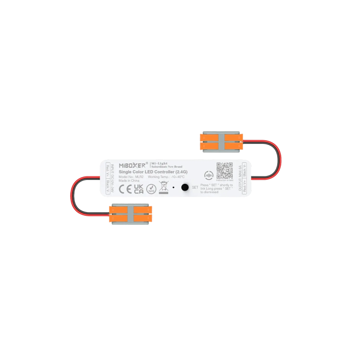 Mini Single Color LED Controller 12-24VDC 6A MLR2