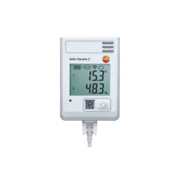WiFi data logger Testo Saveris 2-H1 with display and integrated probe