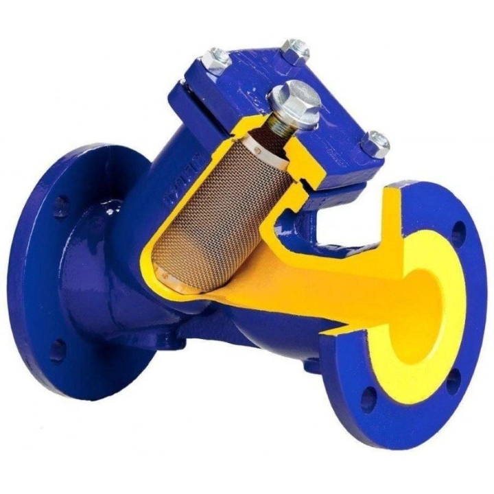 ZETKAMA Strainer figure 821A DN15 PN16 1mm mesh cast iron stainless steel