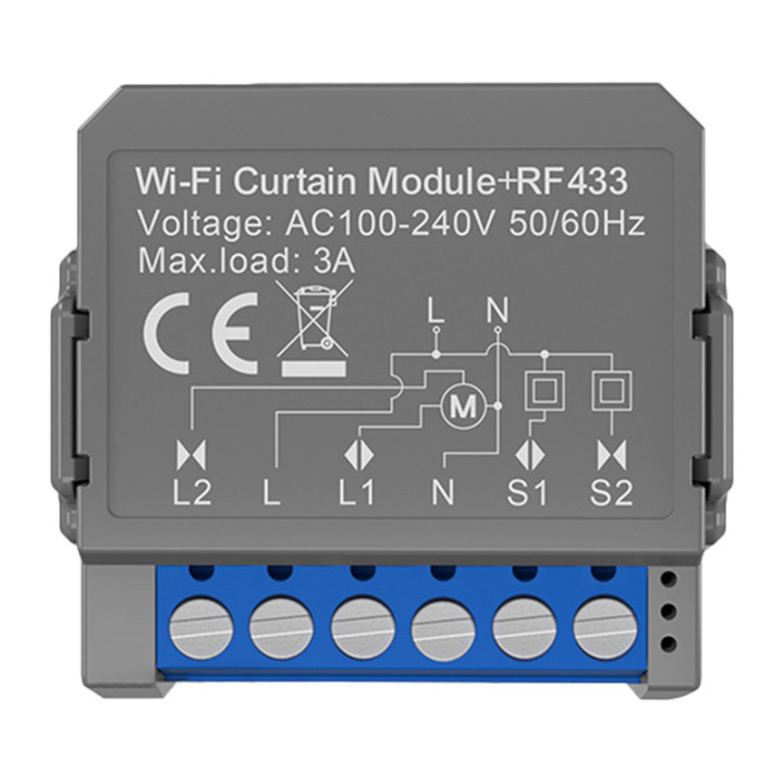 AVATTO CMS16-RF-1 Wi-Fi+RF Smart Curtain Module
