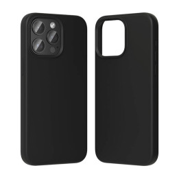 Vention KUFB0-40 Silicone Case for iPhone 15 Pro Max (Black)